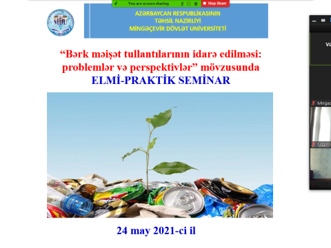 MDU-da elmi-praktik seminar keçirildi  