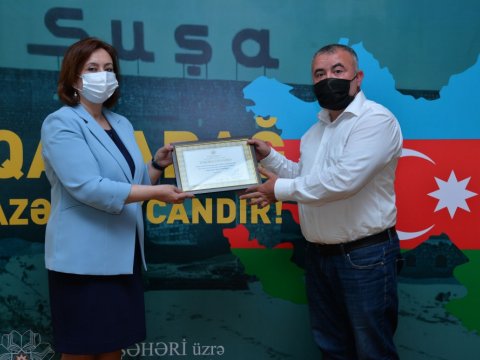 Vətən müharibəsində iştirak etmiş müəllimlərlə görüş keçirilib  