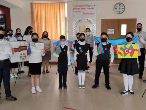 Şuşa məktəbliləri üçün “28 May-Respublika Günü”  