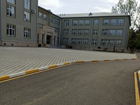 Şirvanda 21 nömrəli tam orta məktəbin binasının inşası başa çatıb-FOTO  
