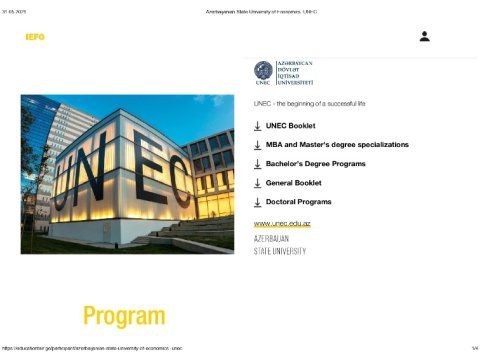 UNEC növbəti beynəlxalq təhsil sərgisində iştirak edib