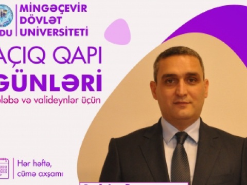 Mingəçevir Dövlət Universitetində “Açıq qapı” günləri keçiriləcək