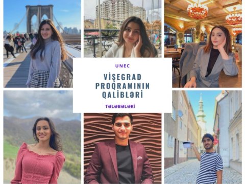 UNEC-in tələbələri beynəlxalq təqaüd proqramının qalibi olub