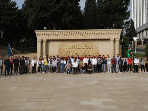 Xarici tələbə və nümayəndə heyətləri Füzuli ilə Cəbrayıla yollandı  