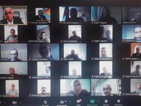 Paytaxtın ümumi təhsil məktəblərinin gənclərin çağırışaqədərki hazırlığı rəhbərləri ilə görüş keçirilib  