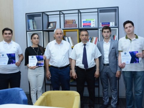 Lütfi Zadə irsi ilə bağlı ən maraqlı sual UNEC tələbələrinə mükafatlar təqdim olundu-FOTO