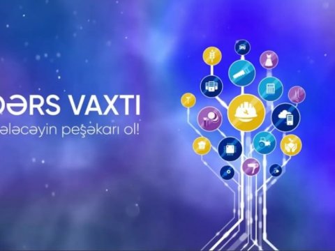Peşə təhsili üzrə 380 teledərs çəkilib  