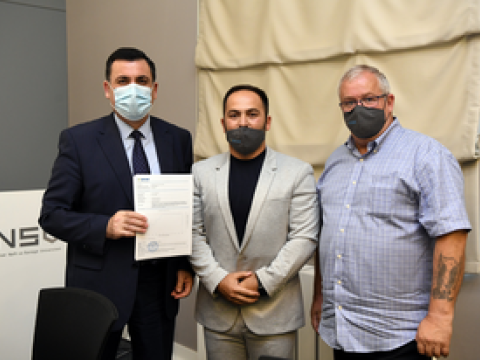 ADNSU-nun yeni layihəsi Beynəlxalq standartlara uyğunluq sertifikatı alıb  