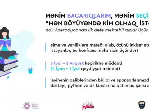 Məktəbli qızların elmə cəlb olunması-Yeni layihəyə start verilir  