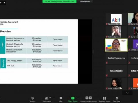DİM TKT imtahanına dair məlumat sessiyası keçirib  