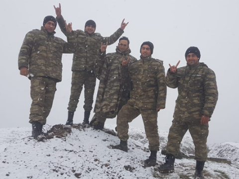 Qazi müəllim: Hər qazanılan qələbə bir qəhrəmanlıq dastanıdır-FOTO  