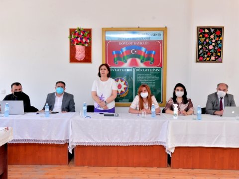 Qaradağ və Sabunçu rayonlarında “Məktəb hesabatları” dinlənilib  
