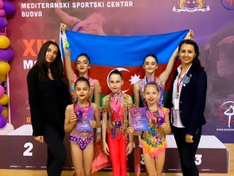 Təhsil Nazirliyi: məktəbli gimnastlar 5 qızıl, 1 bürünc medal qazanıblar  