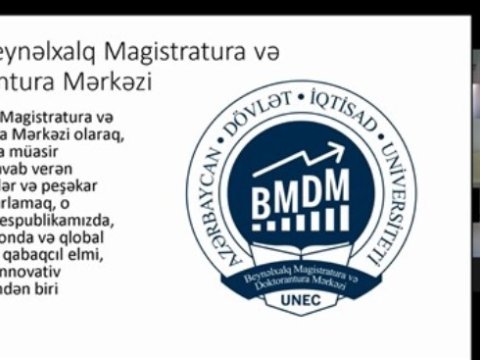 UNEC-də “Dayanıqlı inkişaf və yaşıl iqtisadiyyat” mövzusunda müzakirələr aparılıb