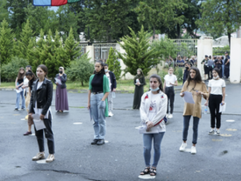 22 şəhər və rayonda qəbul imtahanları təşkil olunub-FOTO