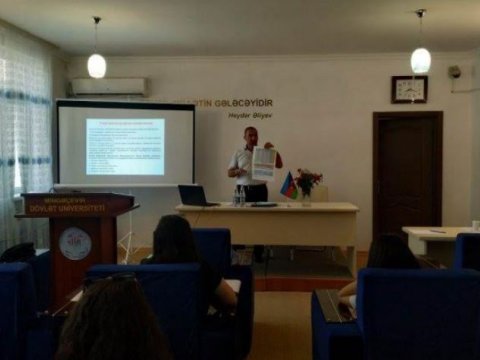 Mingəçevir Dövlət Universitetində “Tyutor xidməti” təlimi başlayıb  