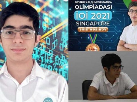 İnformatika sahəsində dünya üçüncüsü olan azərbaycanlı - “Riyaziyyat onun üçün oyun idi”(FOTO)  