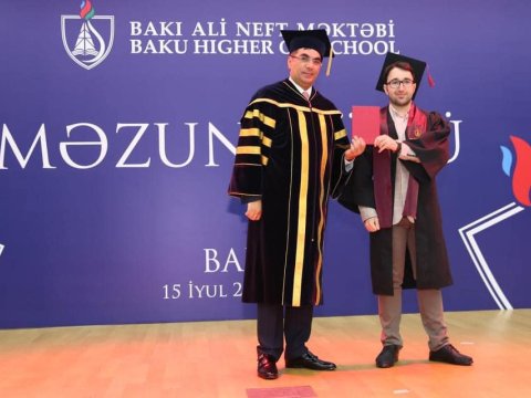 Elmar Qasımov:“Bu ilki məzun günümüzü Zəfər bayramına həsr etdik”-FOTO