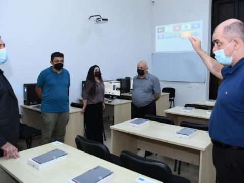 Müasir tipli tədris otağı yeni tədris ilindən tələbələrin ixtiyarında olacaq  