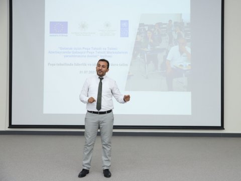 Peşə təhsili sahəsində menecer hazırlığı üzrə təlim proqramı yekunlaşıb  
