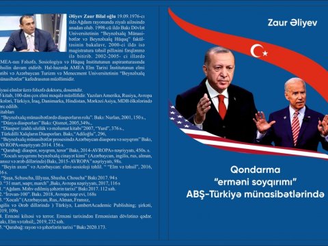Uydurma “erməni soyqırımı”nı ifşa edən kitab nəşr olunub  