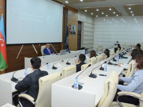 UNEC-in Fransanın Montpelye Universiteti ilə ikili diplomları təqdim edilib  