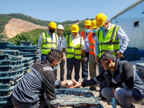 AzTU rəhbərliyi “AzerGold” QSC-nin Çovdar İnteqrəolunmuş Regional Emal Sahəsi ilə tanış olub