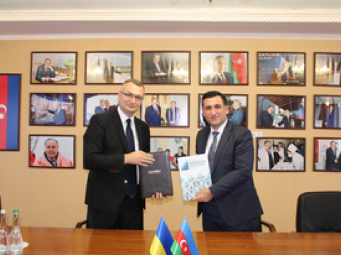ADNSU ilə Dnepr Milli Texniki Universiteti arasında əməkdaşlığa dair memorandum imzalanıb  