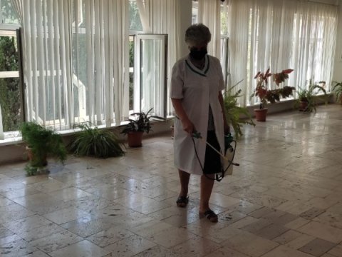 MDU-da növbəti dəfə tibbi-profilaktik və dezinfeksiya işləri aparılıb  