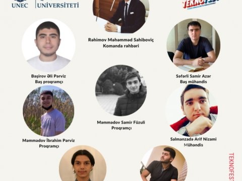 UNEC tələbələri “TEKNOFEST”in finalına hazırlaşırlar  