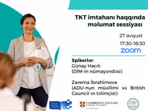 DİM TKT imtahanına dair onlayn məlumat sessiyası təşkil edəcək