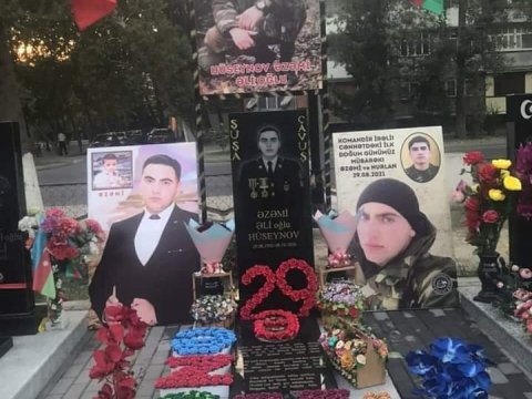 MDU-nun şəhid məzunu Əzəmi Hüseynovun doğum günü qeyd edilib  