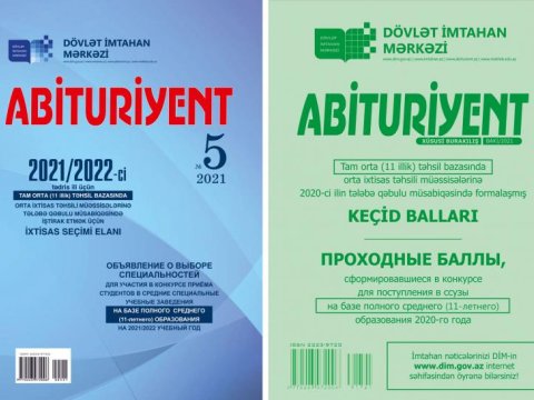 Kolleclərə keçid balları AÇIQLANDI