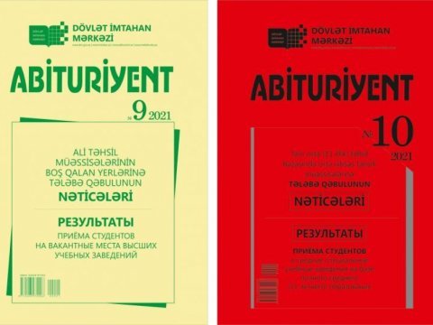 DİM“Abituriyent” jurnalının 9-cu və 10-cu nömrələrini nəşr edib  