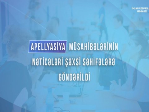 MİQ müsabiəsi üzrə apellyasiya müsahibələrinin nəticələri elan olundu-RƏSMİ