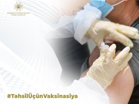Ümumi təhsil müəssisələrində səyyar vaksinasiya məntəqələri yaradılıb  