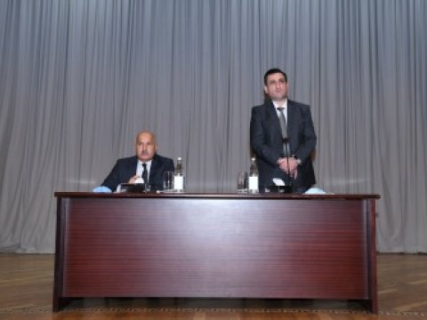 Dövlət Neft və Sənaye Universitetində tələbələrlə görüş keçirilib