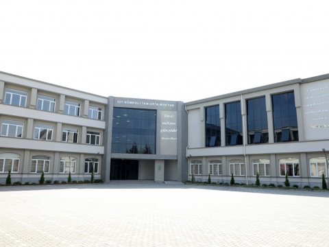 Sabunçu rayonundakı 307 saylı tam orta məktəb əsaslı təmirdən sonra istifadəyə verilib-FOTO  