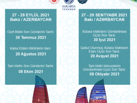 XIX Beynəlxalq Türk Dünyası Sosial Elmlər Konfransı UNEC-də keçiriləcək