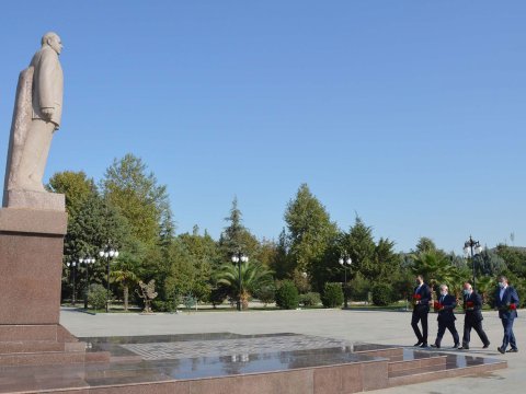 Nazir müavini Muxtar Məmmədov Masallıda məktəb açılışında-FOTO  