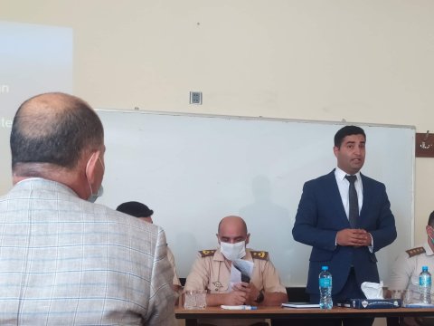 FHN-nin Dövlət Yanğın Nəzarəti Xidməti LDU-da seminar-müşavirə keçirib