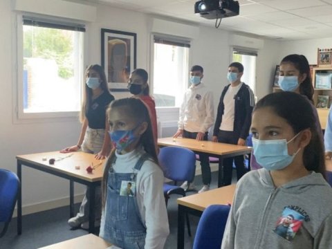 Nant şəhərindəki “Qarabağ” məktəbində Anım Günündən bəhs edilib