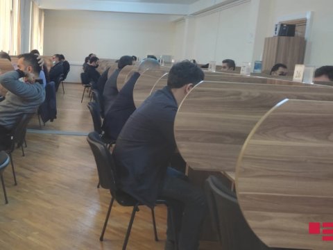 Vəkilliyə qəbul üzrə test imtahanı keçirilir 