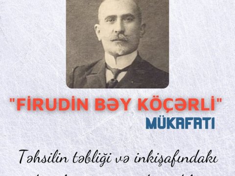 “Firudin bəy Köçərli” mükafatının qalibləri - SİYAHI