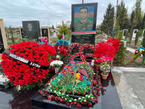 UNEC-in məzunu, Vətən müharibəsi şəhidi Süleyman Qarayevin xatirəsi anılıb