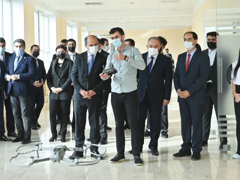 Təhsil naziri AzTU-da qonaq olub - FOTO