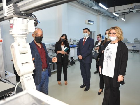 BMU-da İnnovasiyalar Agentliyinin nümayəndələri ilə əməkdaşlıq məsələləri müzakirə edilib  