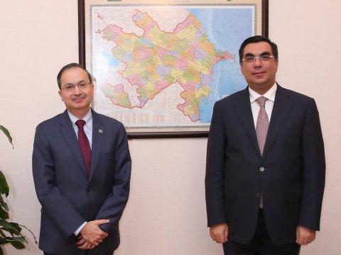 Pakistanın Azərbaycandaki səfiri Bakı Ali Neft Məktəbində