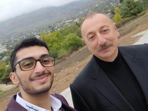 ''Prezidentin sadəliyinə, səmimiliyinə, xoş rəftarına heyran oldum''- BANM tələbəsi