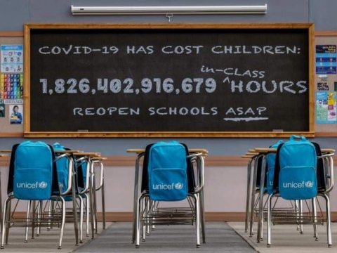 Dünya məktəbliləri 1,8 milyon trilyon öyrənmə saatı itiriblər